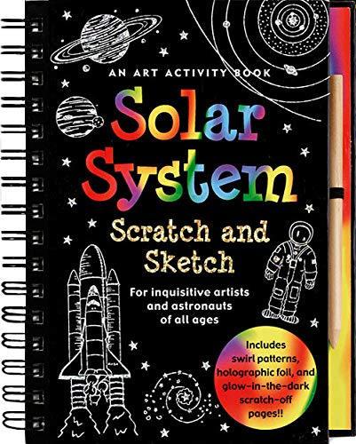 Solar System Scratch and Sketch: An Activity Book For Inquisitive